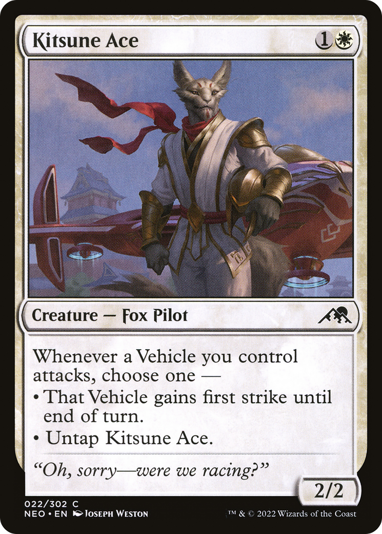 Kitsune Ace [Kamigawa: Neon Dynasty]-1