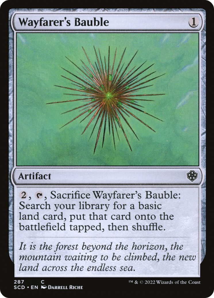 Wayfarer's Bauble (SCD-287) - Starter Commander Decks-1