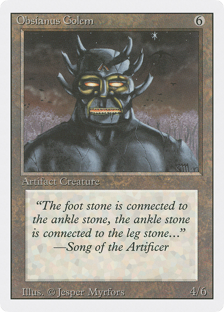 Obsianus Golem [Revised Edition]-1