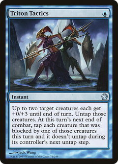 Triton Tactics (THS-071) - Theros Foil-1