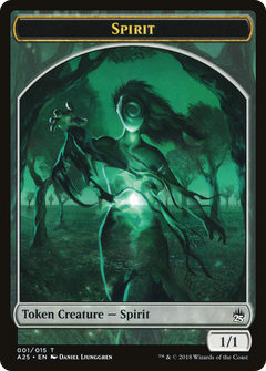 Spirit Token (001/015) [Masters 25 Tokens]-1
