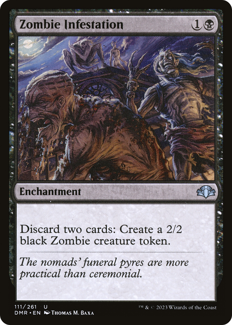 Zombie Infestation (DMR-111) - Dominaria Remastered Foil-1