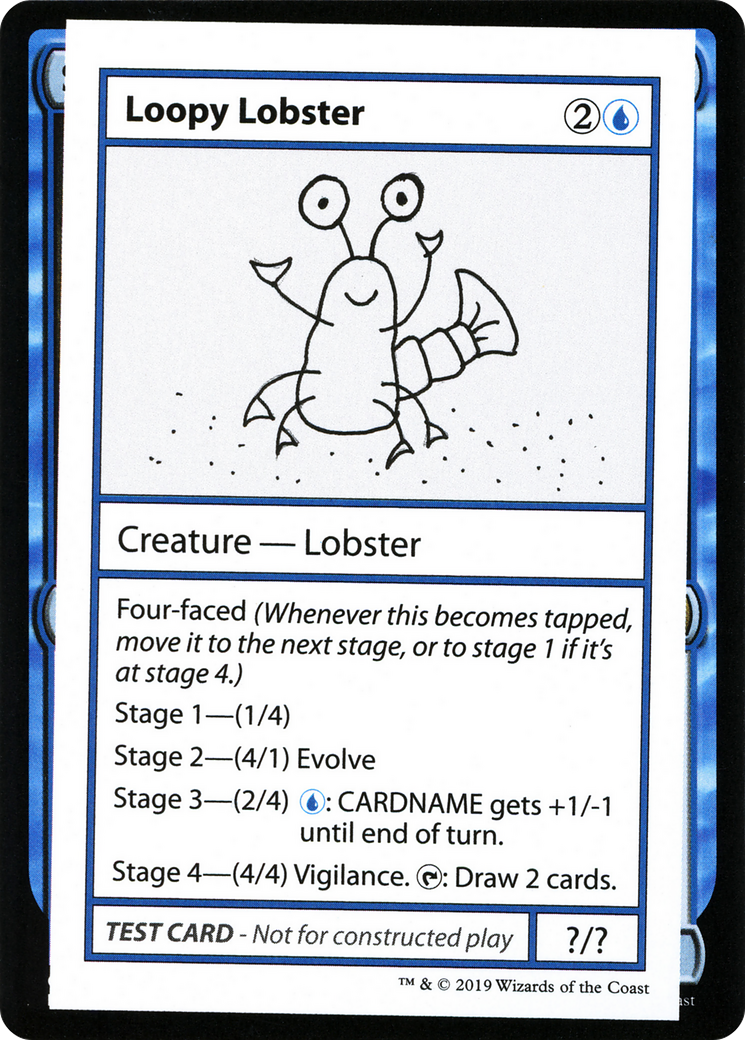 Loopy Lobster (2021 Edition) [Mystery Booster Playtest Cards]-1