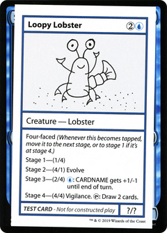 Loopy Lobster (2021 Edition) [Mystery Booster Playtest Cards]-1