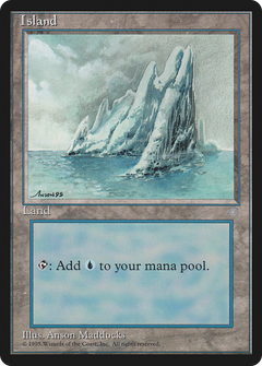 Island (No Birds / Signature on Left) [Ice Age]-1