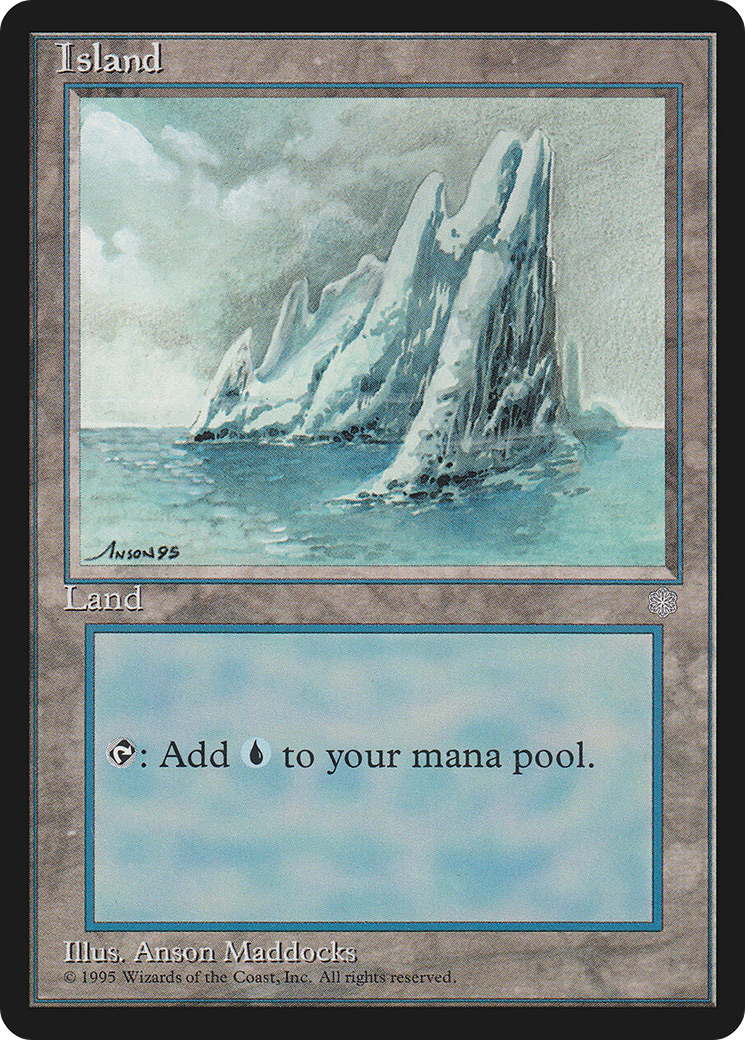 Island (No Birds / Signature on Left) [Ice Age]-1