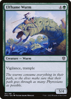 Elfhame Wurm [Dominaria United]-1