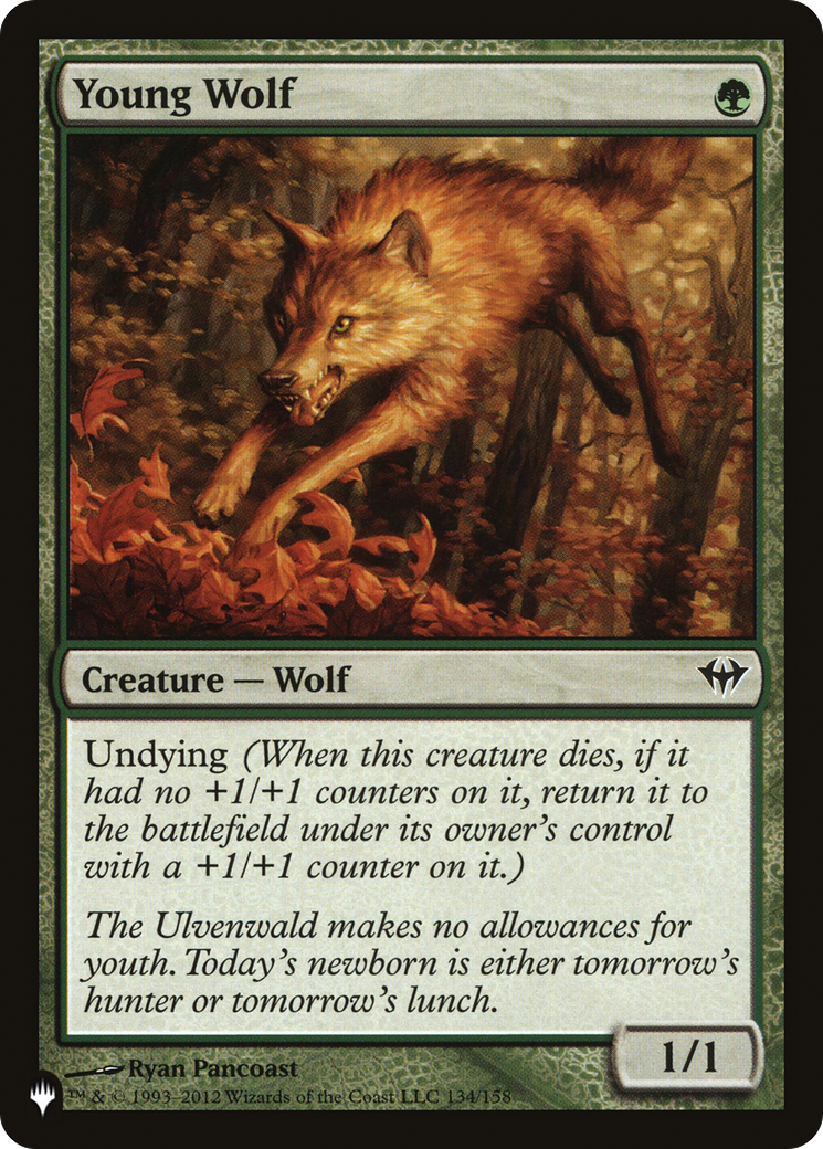 Young Wolf (LIST-134/158) - The List-1