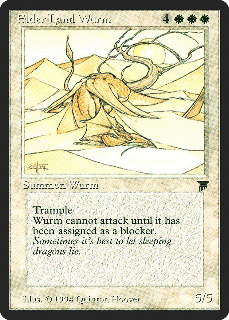 Elder Land Wurm [Legends]-1