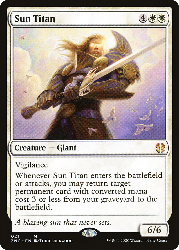 Sun Titan [Zendikar Rising Commander]-1