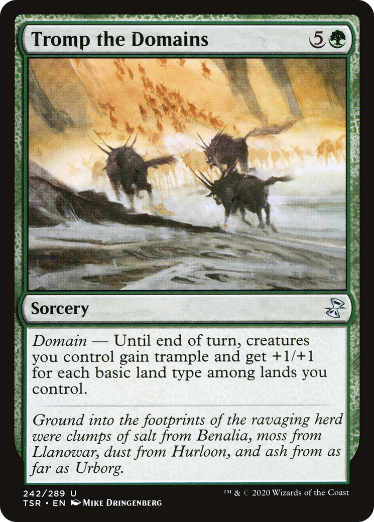 Tromp the Domains (TSR-242) - Time Spiral Remastered Foil-1