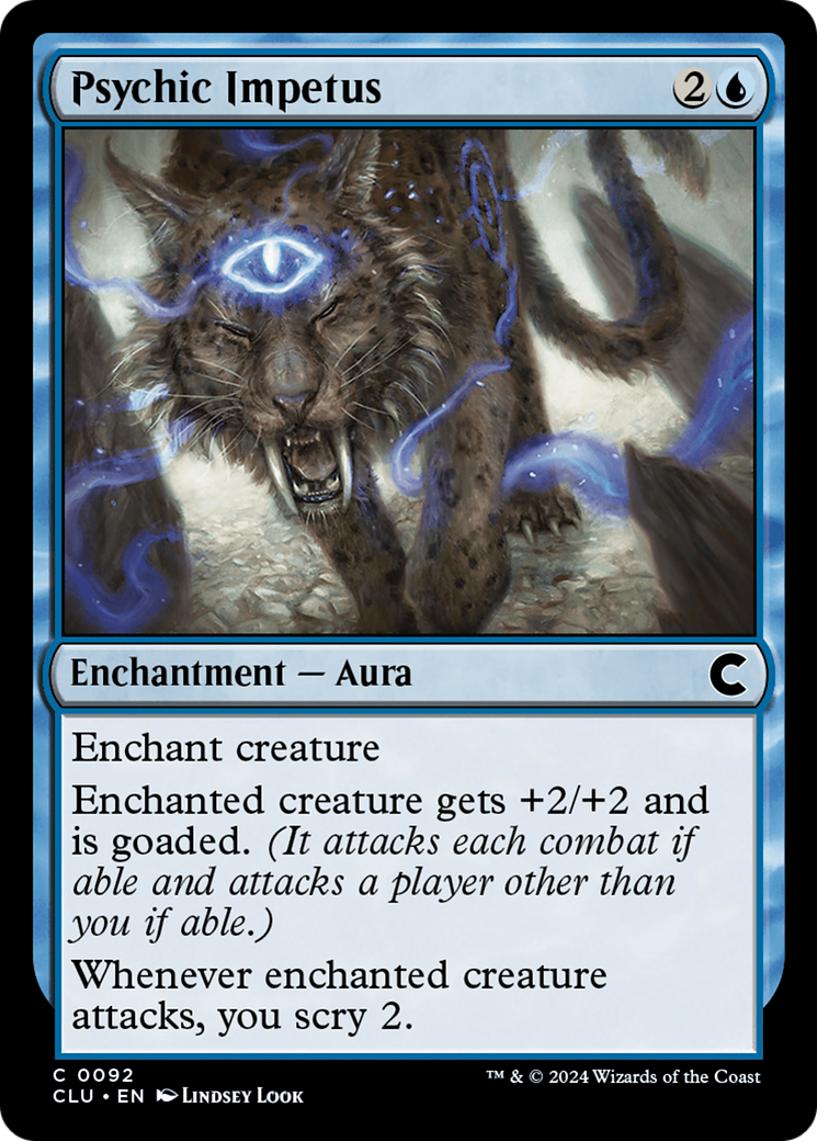 Psychic Impetus [Ravnica: Clue Edition]-1