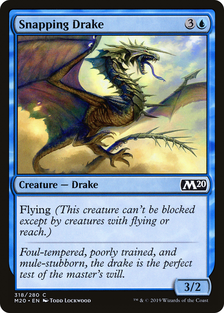 Snapping Drake [Core Set 2020]-1