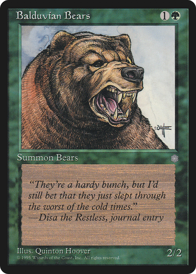 Balduvian Bears [Ice Age]-1