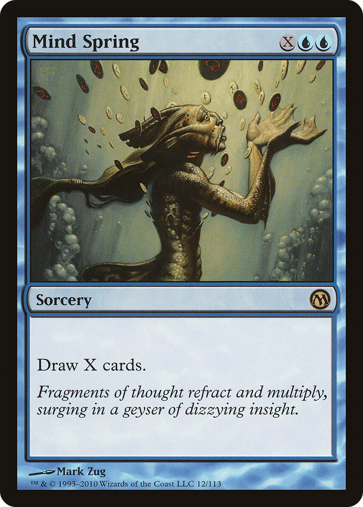 Mind Spring [Duels of the Planeswalkers]-1