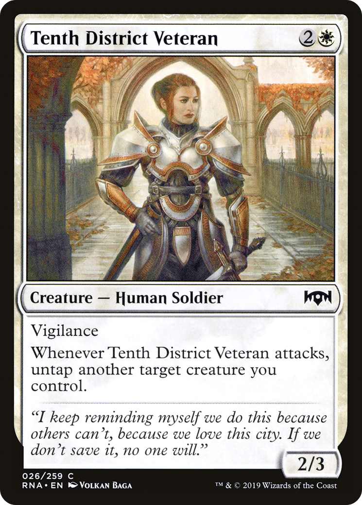 Tenth District Veteran [Ravnica Allegiance]-1