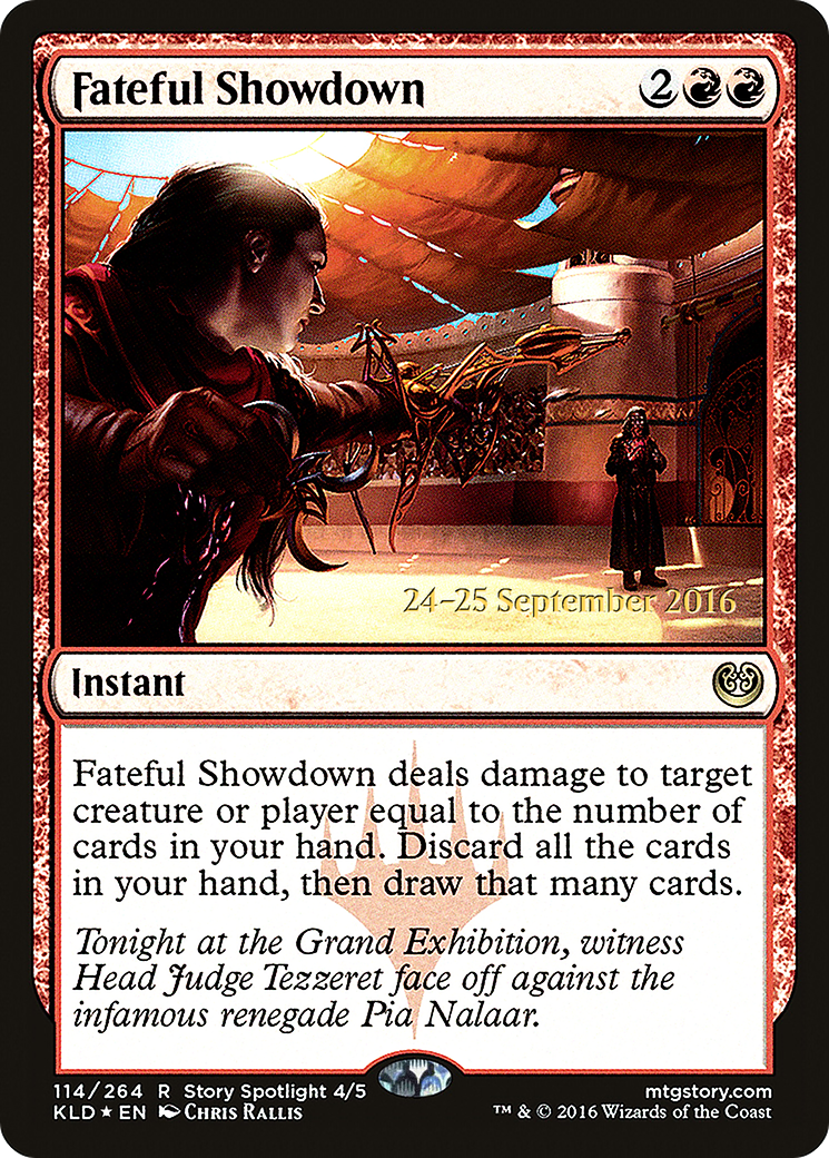Fateful Showdown [Kaladesh Prerelease Promos]-1