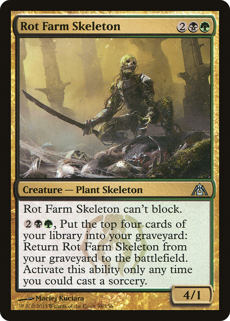 Rot Farm Skeleton [Dragon's Maze]-1