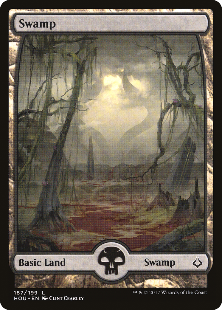 Swamp (187) [Hour of Devastation]-1