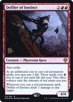 Defiler of Instinct [Dominaria United Prerelease Promos]-1