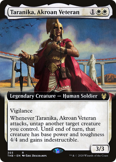 Taranika, Akroan Veteran (Extended Art) [Theros Beyond Death]-1