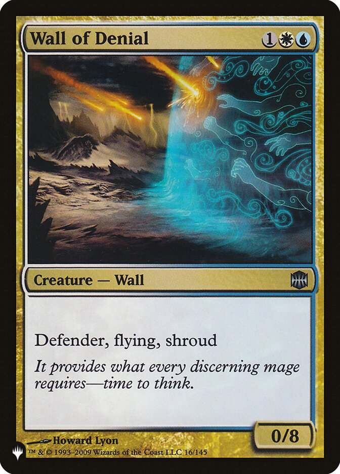 Wall of Denial [The List]-1