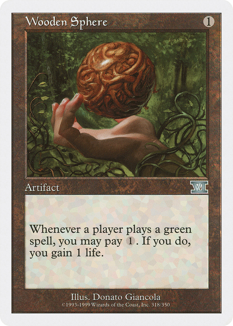 Wooden Sphere (6ED-318) - Classic Sixth Edition-1