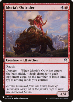Meria's Outrider [The List]-1