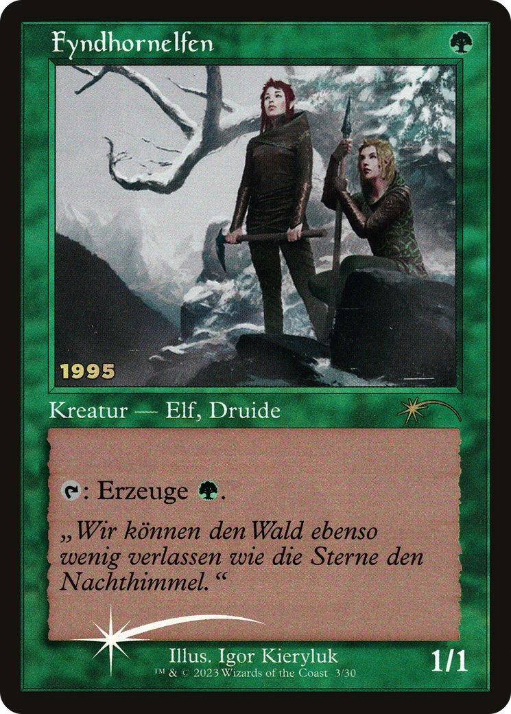 Fyndhornelfen (Fyndhorn Elves) [30th Anniversary Promos]-1