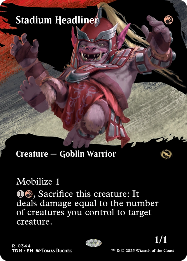 Stadium Headliner (Borderless) [Tarkir: Dragonstorm]-1