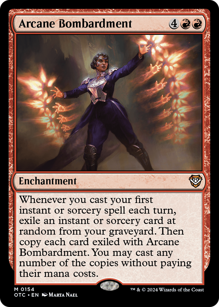 Arcane Bombardment [Outlaws of Thunder Junction Commander]-1