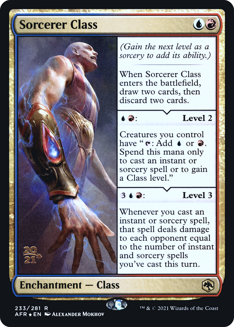 Sorcerer Class [Dungeons & Dragons: Adventures in the Forgotten Realms Prerelease Promos]-1