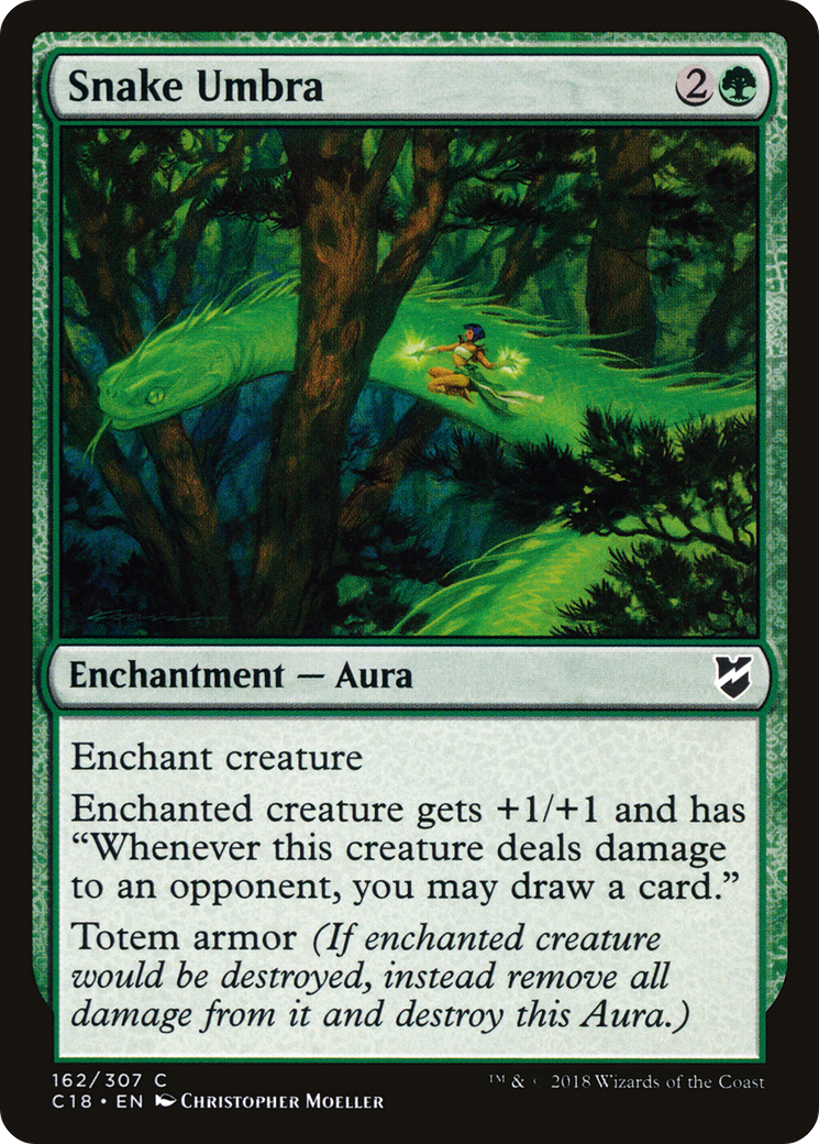 Snake Umbra [Commander 2018]-1