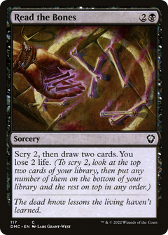 Read the Bones [Dominaria United Commander]-1