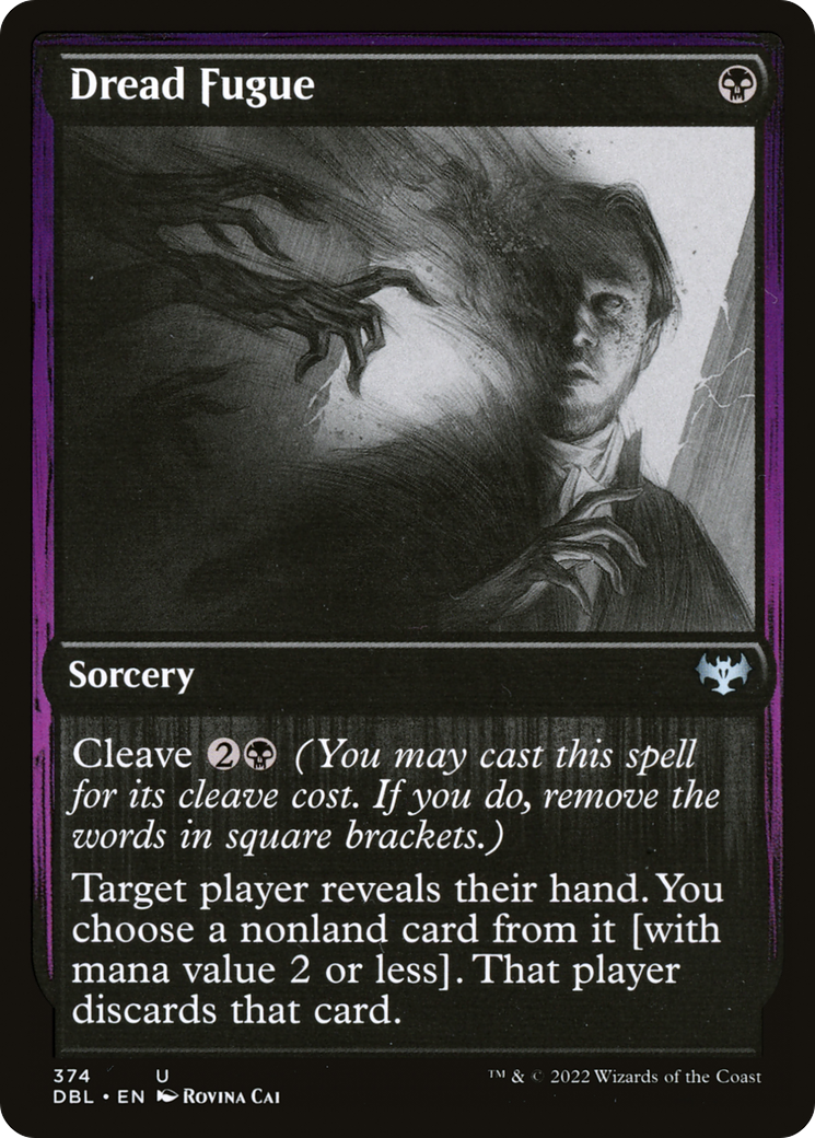 Dread Fugue [Innistrad: Double Feature]-1