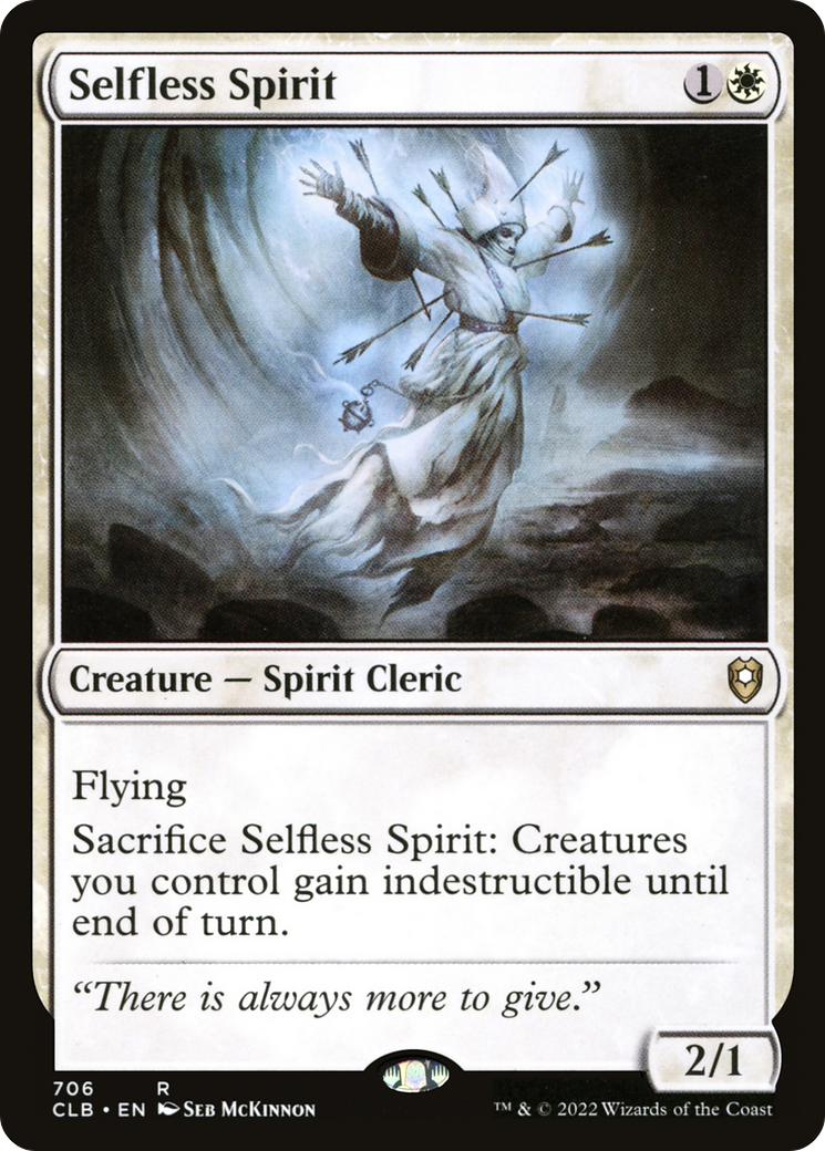Selfless Spirit [Commander Legends: Battle for Baldur's Gate]-1