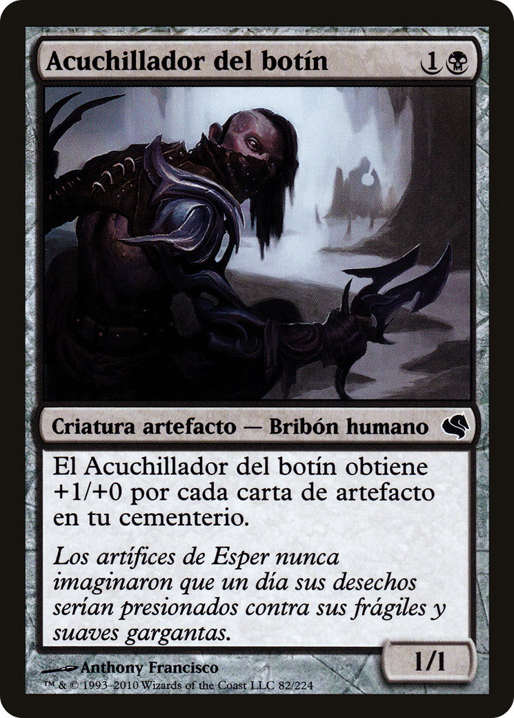 Salvage Slasher (Spanish) - "Acuchillador del botin" (PS11-082) - Salvat 2011-1