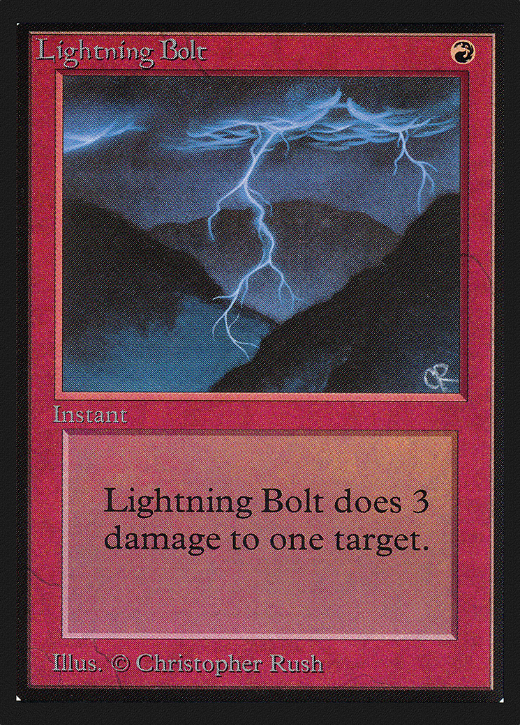 Lightning Bolt (IE) (IED-) - Intl. Collectors' Edition-1