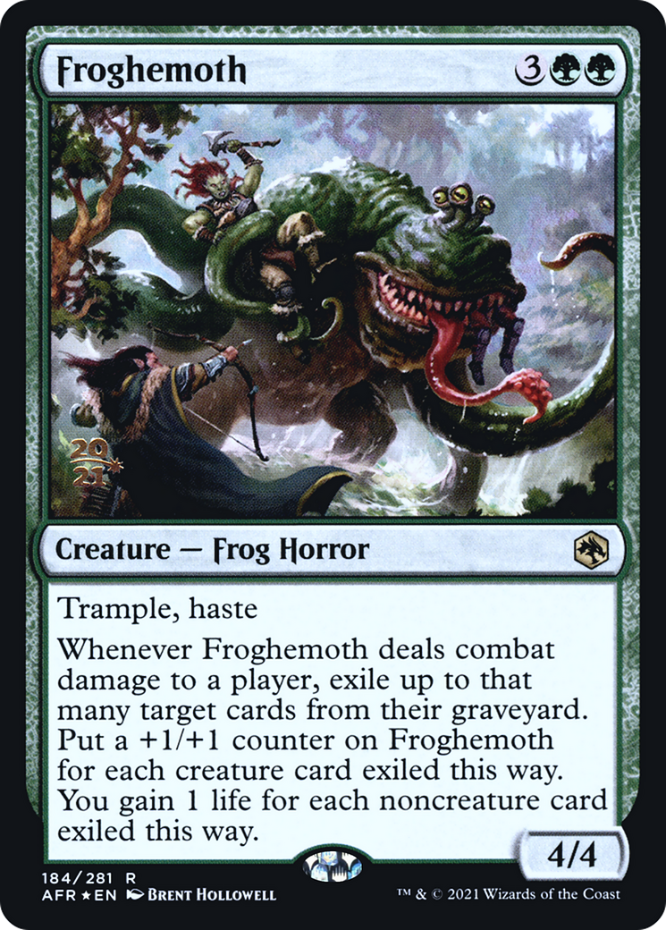Froghemoth [Dungeons & Dragons: Adventures in the Forgotten Realms Prerelease Promos]-1