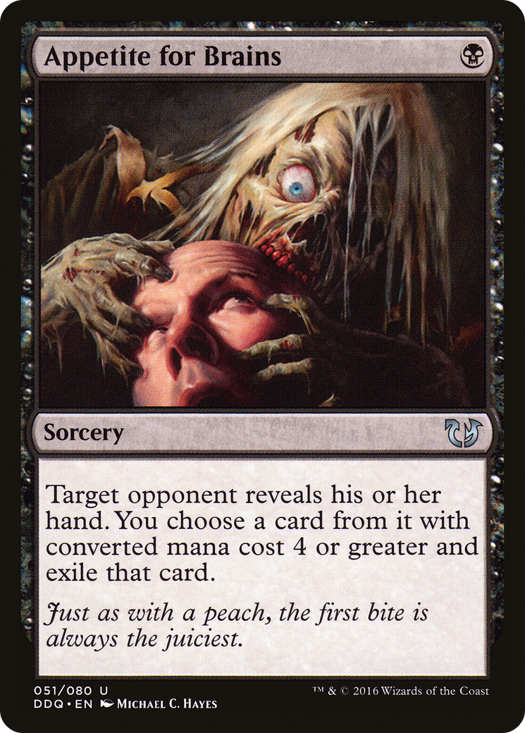 Appetite for Brains [Duel Decks: Blessed vs. Cursed]-1