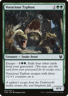 Voracious Typhon (THB-203) - Theros Beyond Death Foil-1