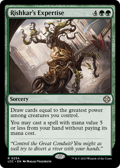 Rishkar's Expertise [The Lost Caverns of Ixalan Commander]-1
