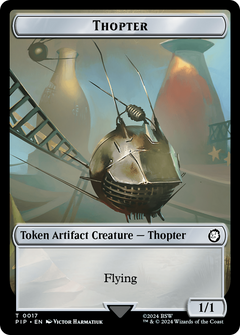Thopter (TPIP-017) - Fallout Tokens Foil-1