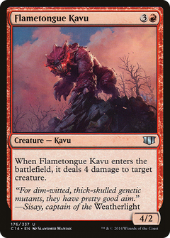 Flametongue Kavu [Commander 2014]-1