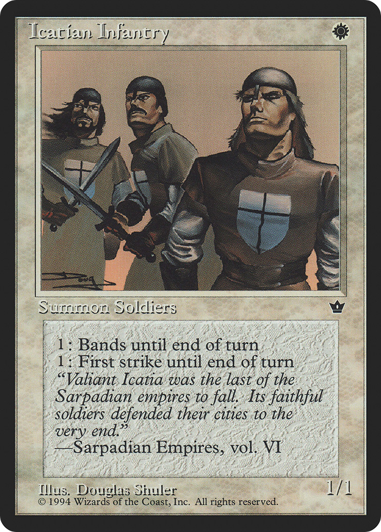 Icatian Infantry (Douglas Shuler) [Fallen Empires]-1