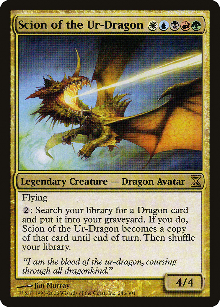 Scion of the Ur-Dragon [Time Spiral]-1