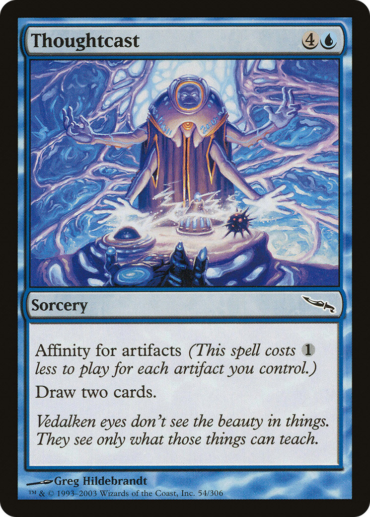 Thoughtcast [Mirrodin]-1