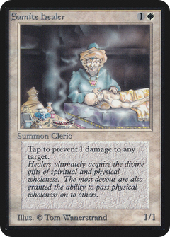 Samite Healer (LEA-) - Limited Edition Alpha-1