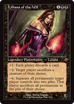 Liliana of the Veil (Retro Frame) [Innistrad Remastered]-1