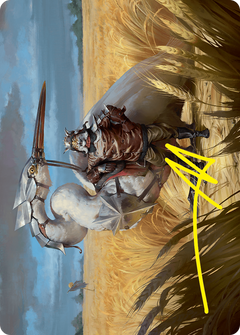 Skyknight Squire // Skyknight Squire (AFDN-004) - Foundations Art Series (Borderless) Foil-1